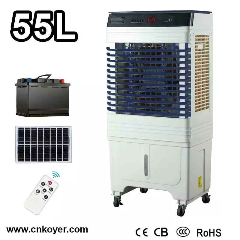 Έξυπνος επαναφορτιζόμενος ανεμιστήρας ψύξης αέρα